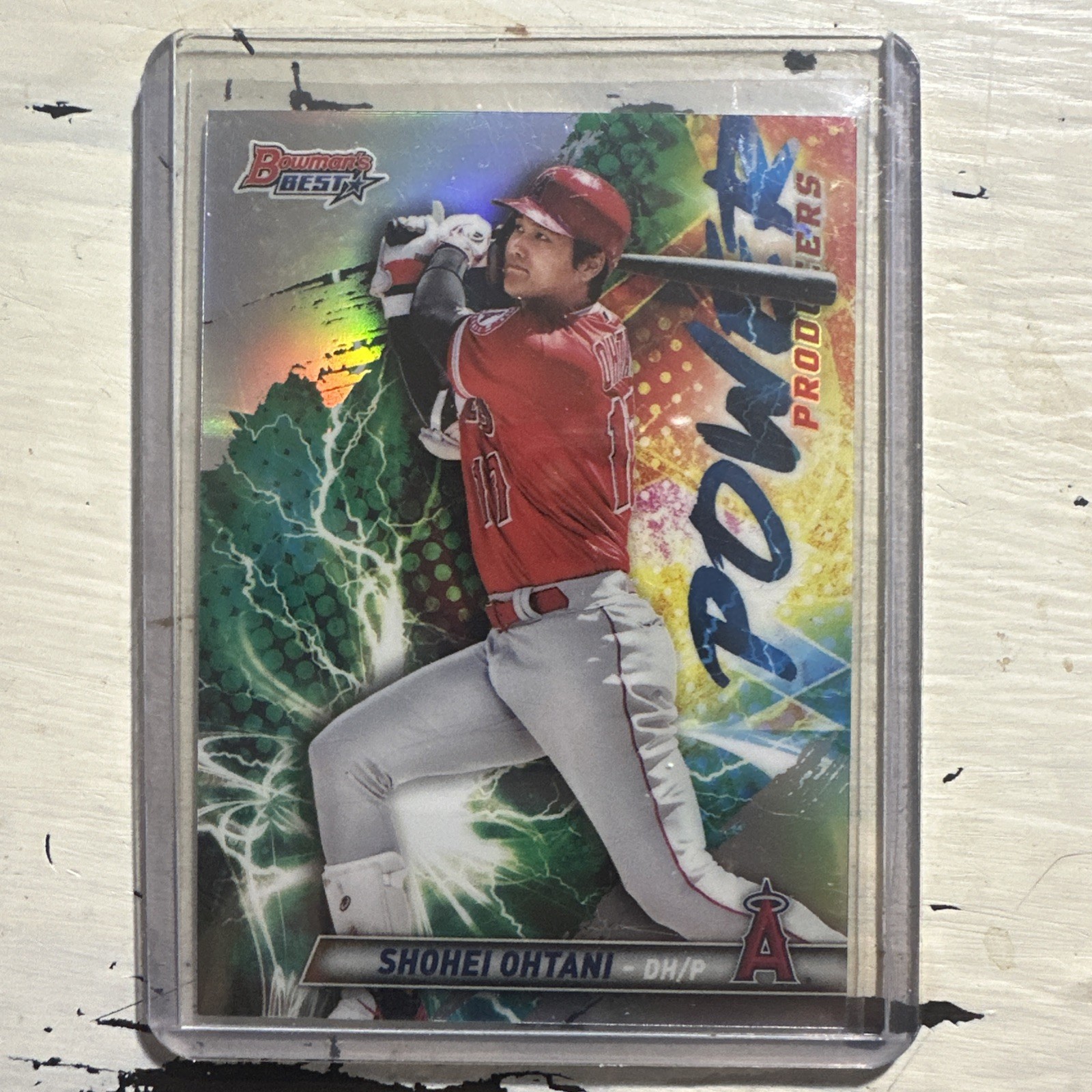 2019 Bowman's Best Shohei Ohtani Power Producers #PP-SO Angels