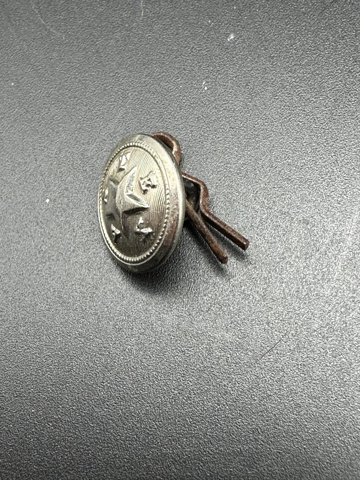 M-1921 Silver State of Texas Star Coat Uniform “Superior Quality” Button Sz 5/8" - Image 3 of 4