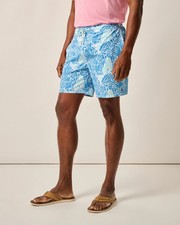 johnnie-O The Half Elastic 7" Surf Shorts Olympic Size M MC-7839095