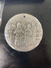 New In Box Wendell August Christmas Aluminum Ornament 1980s-2000s