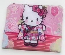 Sanrio Hello Kitty Kimono Fabric Zipper Pouch NIP - ONLY ONE EACH DESIGN