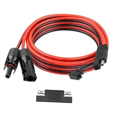 SAE Extension Cable0AWG Quick Disconnect Wire SAE Connector Battery 8FT 1