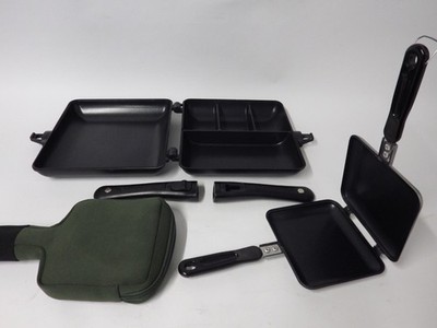 Ridgemonkey and NGT Cooking Pans Fishing Bivvy Bait Carp River Lake