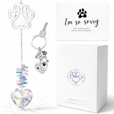 Dog Memorial Gifts for Loss of Dog Sympathy Gift Pet Loss Gifts, Suncatcher