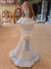 Fenton Bridesmaid Figurine Designed & HP By Susan Bryan
