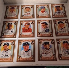 Topps Allen & Ginter Dick Perez Sketch Insert Complete Set 28 Cards MLB Baseball