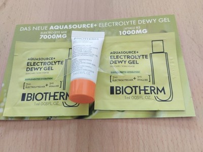 AQUASOURCE ELECTROLYTE DEWY Gel 2 ml + BIOTHERM Aquasource VITAMIN GLOW GEL 5 ml