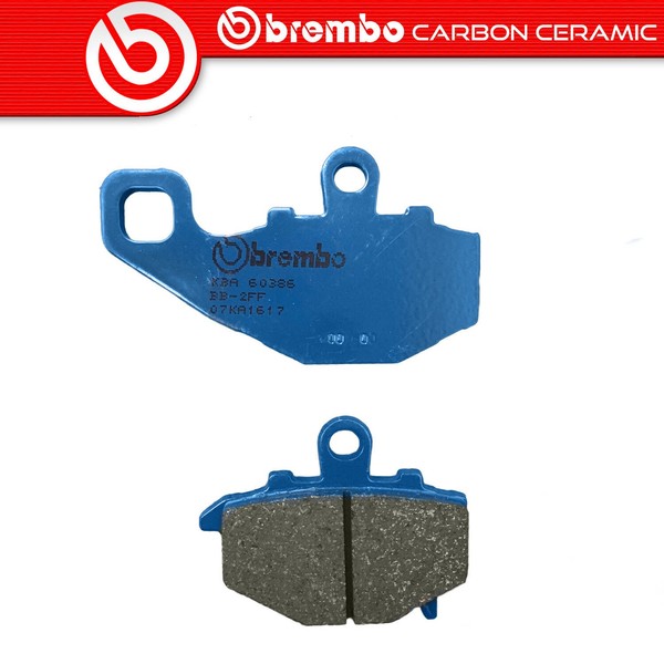 Brembo Carbon Keramische BremsbeläGe Hinten Kawasaki ER-6 650 F 650 2005-image