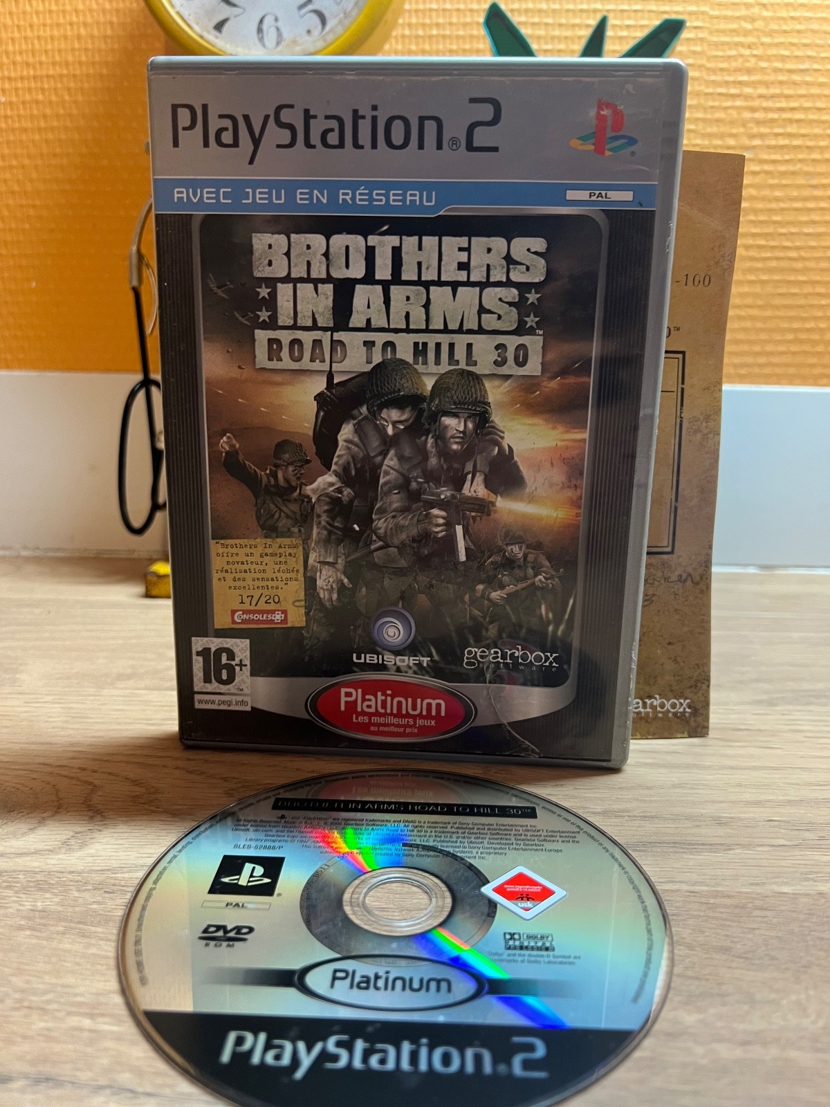 Brothers in Arms Road to Hill 30 - PS2 - Bon état - Complet - Pal
