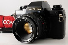 NEAR MINT Contax 139 Quartz SLR Film Camera YASHICA DSB 50mm F1.9 From JAPAN
