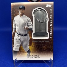 2023 Topps Update Postseason Trophy Medallions Lou Gehrig #PTM-LG 