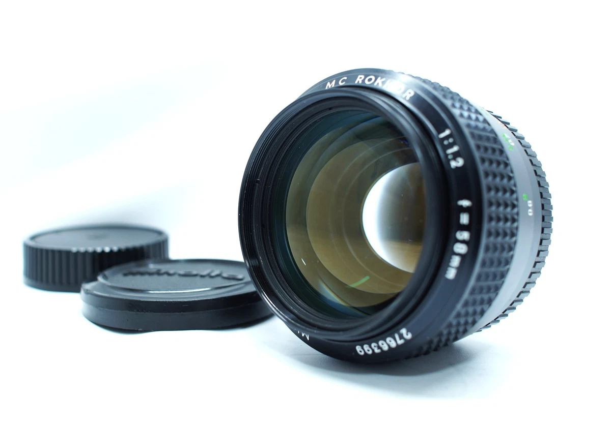 Minolta 58mm Focal f/1.2 Camera Lenses for sale | eBay