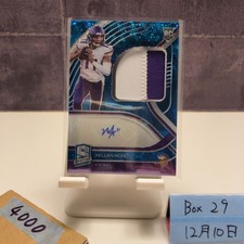 2021 Panini Spectra Kellen Mond 41/50 Autograph Card Minnesota Vikings RC