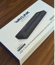 Laptop Dock - Wavlink DisplayLink Docking Station