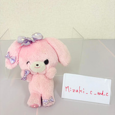 Sanrio Bonbon Ribbon Plush Soft Stuffed Toy Doll Wink Pink Bonbonribbon Rare JP