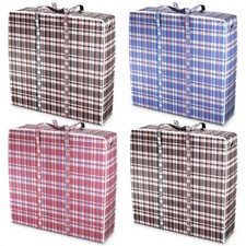 4Pcs Large Laundry Bag with Handles – Large Moving Bags with Zippers ̵