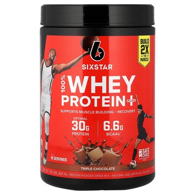 100% Whey Protein Plus, Triple Chocolate, 1.81 lb (821 g)
