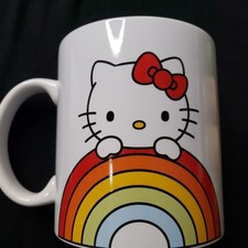Hello Kitty Rainbow Ceramic Mug 20oz SIL-34783