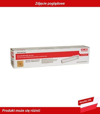 43502302 Oki B4400 Wkład z tonerem Czarny