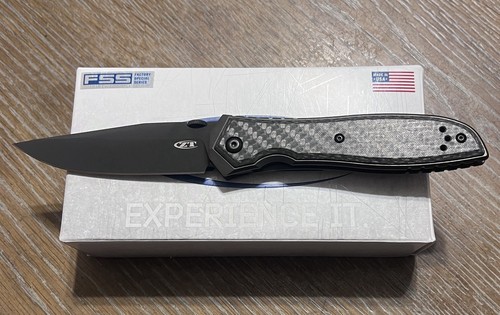 NEW Zero Tolerance 0640BLK Emerson Design ZT0640BLK Titanium CPM-20CV 0640 RARE