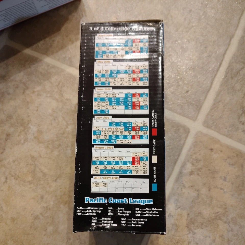 Minifigura RARA Chris Young #22 Arizona Tucson Sidewinders Club de Béisbol 2007 Foto 2 de 4