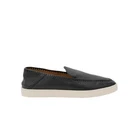900$ GIORGIO ARMANI Shoes Slip on Sneakers Black Leather 10 UK / 11 US / 44 IT