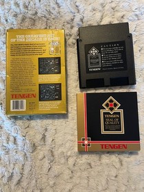 Pac-Man [Tengen Black] - (Nintendo Entertainment System NES) COMPLETE