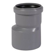 HT Reduziermuffe DN90/75 lang Reduzierung Übergangsrohr Verjüngung