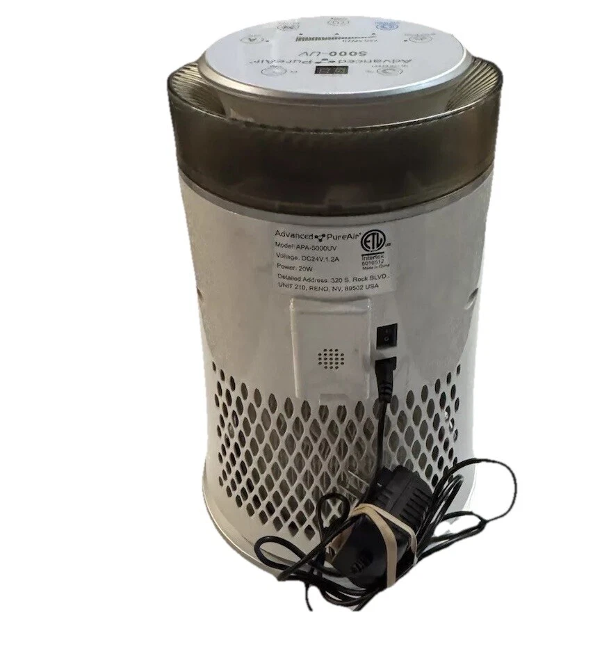 Purificador de aire Advanced PureAir 5000-UV 5000 HEPA Foto 3 de 4