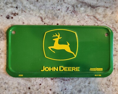 John Deere Mini License Plate - Officially Licensed Product