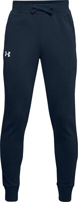 Under Armour UA RIVAL COTTON PANTS Academy / / Onyx White