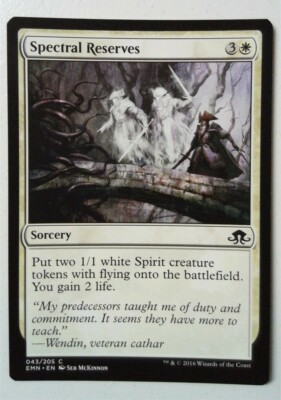 Spectral Reserves *Common* Magic MtG x1 Eldritch Moon SP