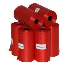 DOG PET WASTE POOP BAGS UNSCENTED REFILL ROLLS Pick Up Your Color & Quantity