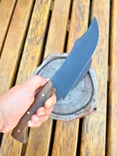 BEAUTIFUL CUSTOM HANDMADE 12 INCHES LONG IN HIGH CARBON STEEL HUNTING SKINNER