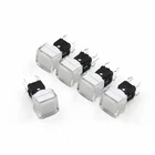 5Pcs TS5 Square 9.2 x 9.2mm With LED Momentary SPST Mini Push Button Tact Switch
