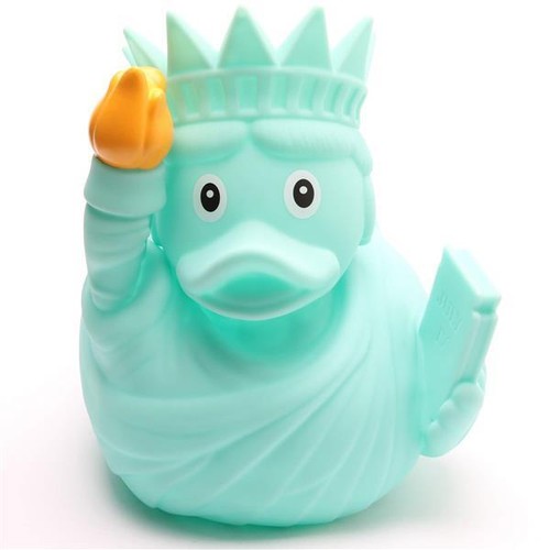 Badeenten XXL Ente Freedom Quietscheente Quietscheentchen Gummiente Plastikente - Bild 3 von 5