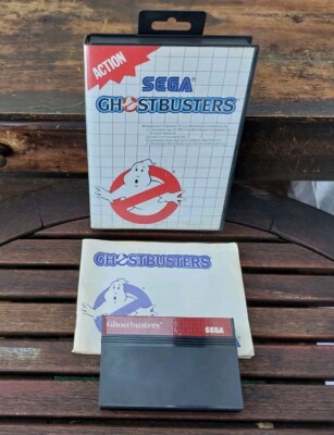Ghostbusters Sega Master System CIB OVP ANLEITUNG Modul 1989