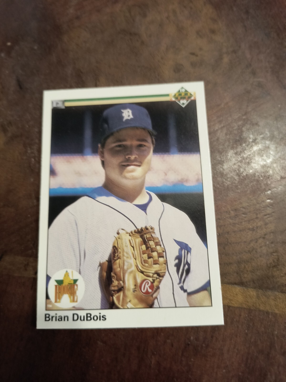 BRIAN DuBOIS 1990 UPPER DECK ROOKIE CARD #78 FREE SHIPPING