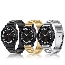 20mm Metal Band For Samsung Galaxy Watch 7/FE/6/5/4 Classic Stainless Steel