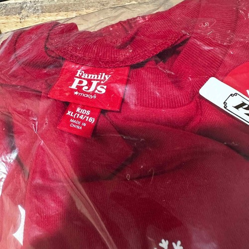 Family Pajamas Toddler Big Kids Set NWT PulloverGraphic Family Red XL (14-16), - 第 5/6 張圖片