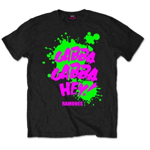 RAMONES Gabba Gabba Hey Tシャツ 2005年製 Ramones Gabba Gabba Hey T-Shirt Black New | eBay