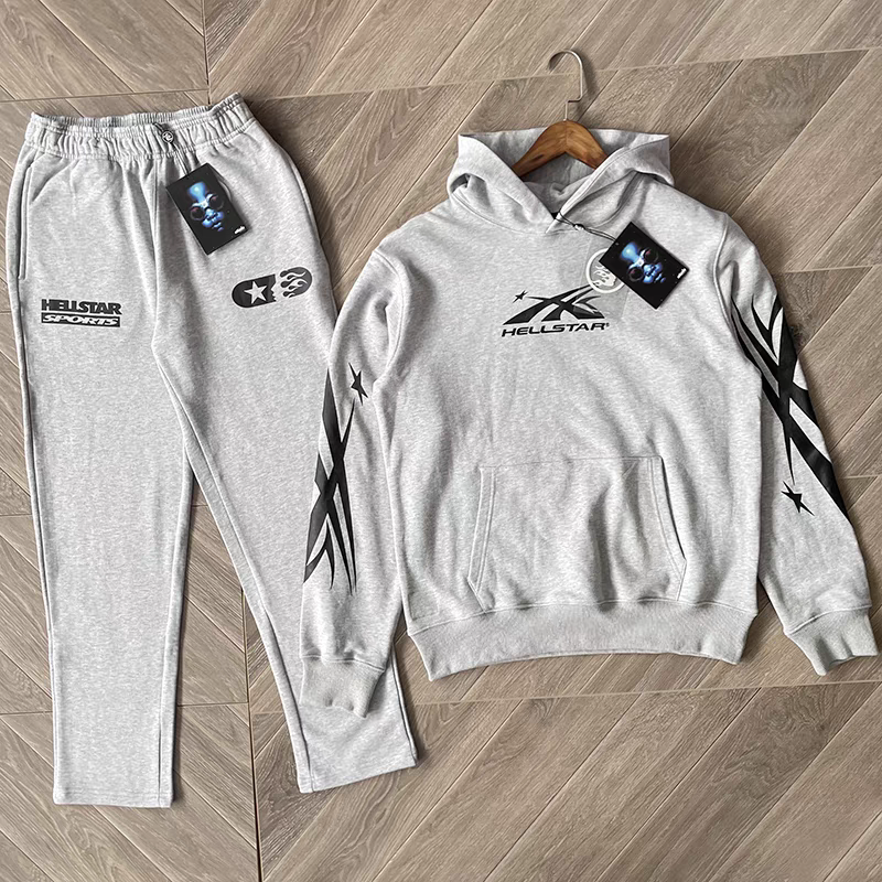 Hell Studios star Sample Hoodie pants casual sports set long pants