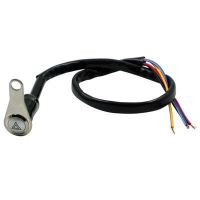 Motorcycle Handlebar Switch Push Button Headlight Brake Fog Lights ON/Off