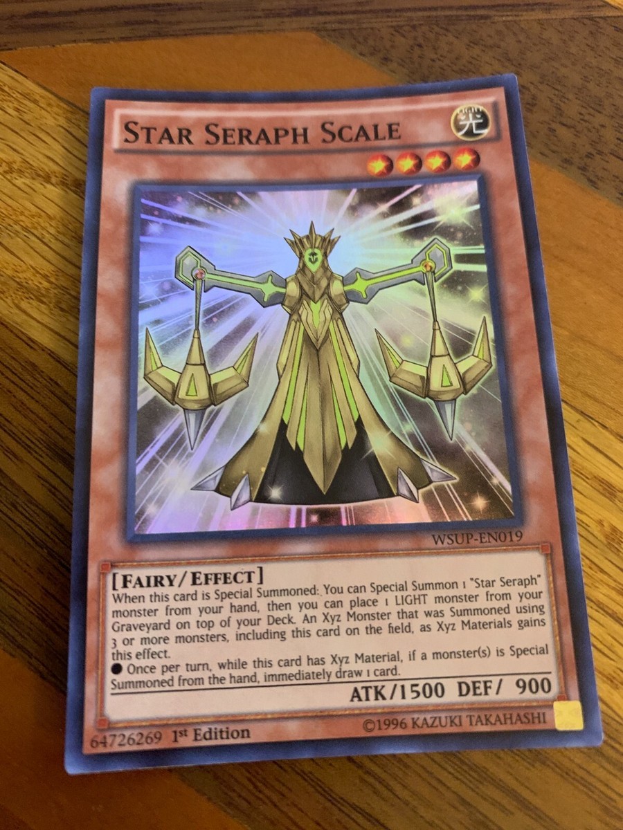 Yugi-oh! Star Seraph Scale Wsup-en019 Super - - Inglés