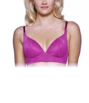 Apt.9 Bra Wire Contour Lounge Bralette Wild Aster ZA71B444Z Sz.34D,36C/D/DD,38