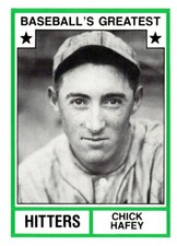 1987 TCMA 1982 Greatest Hitters #35 Chick Hafey