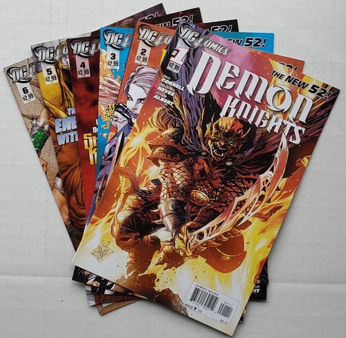 Demon Knights #1-6 2011-12 New 52 Plus Amazons - Bild 2 von 8