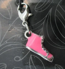 M1 pink tennis shoe sneaker cool conversers CHERISH CHARM clip on for bracelet