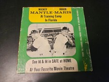 1965 Yankees HOF Mickey Mantle Roger Maris 8MM Columbia Spring Training Film