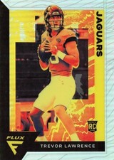 Trevor Lawrence Rookie Silver Flux 2021 Football Card #FX-1